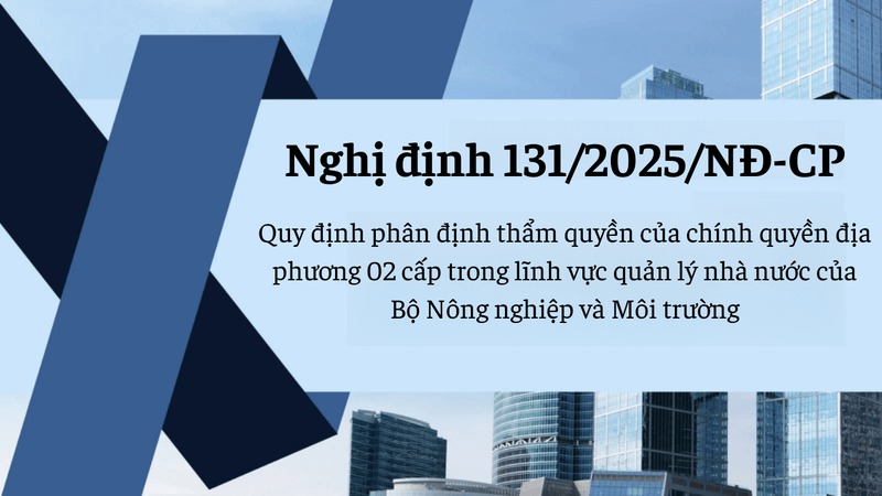 Nghị định 131/2025/NĐ-CP: Doanh nghiệp nộp giấy phép và hồ sơ môi trường ở đâu? 1 Nghị định 131/2025/NĐ-CP