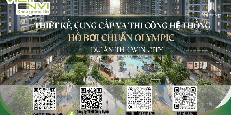 Hồ bơi dự án THE WIN CITY